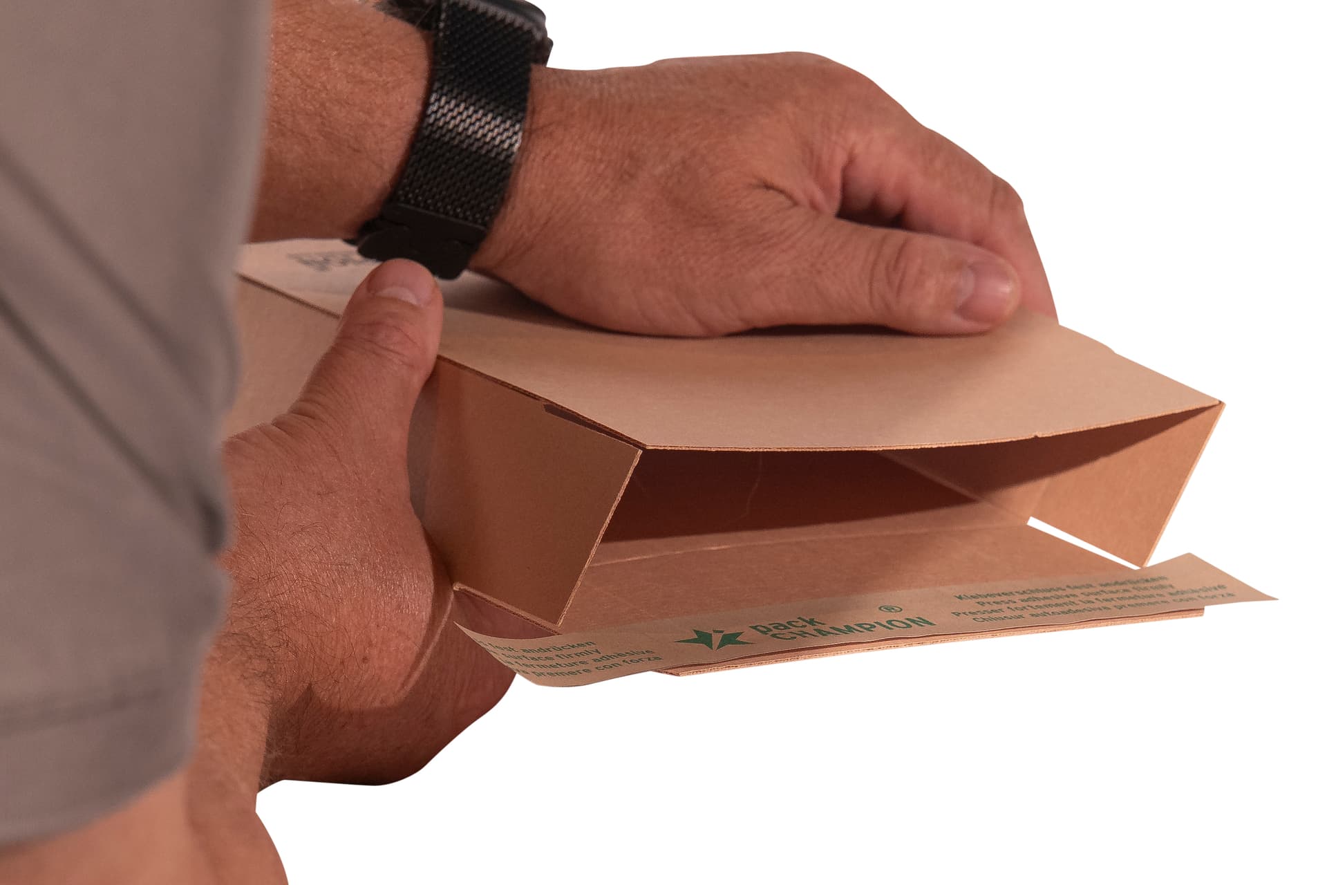 Briefbox braun