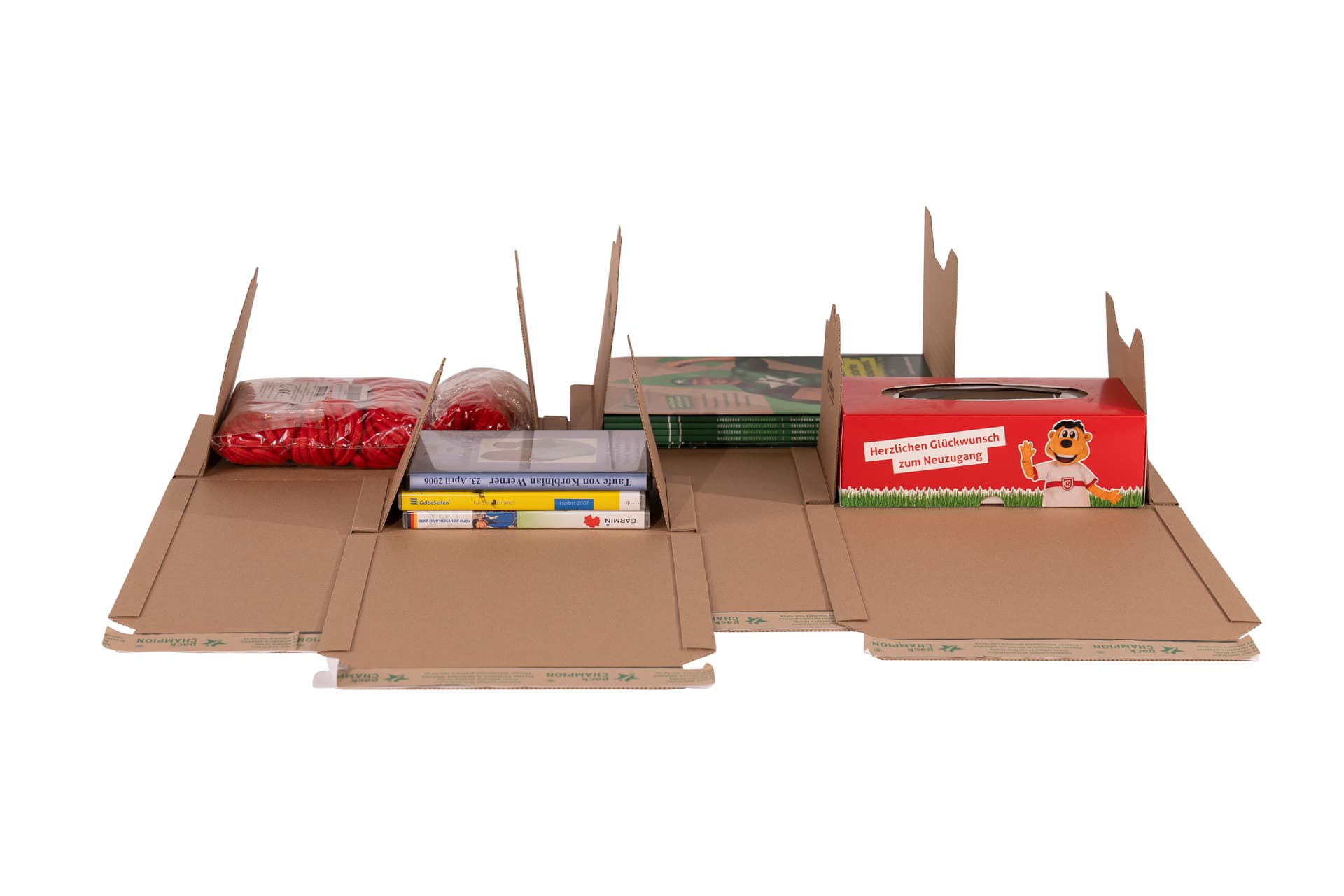 Wrap packaging, side-loading, lightweight