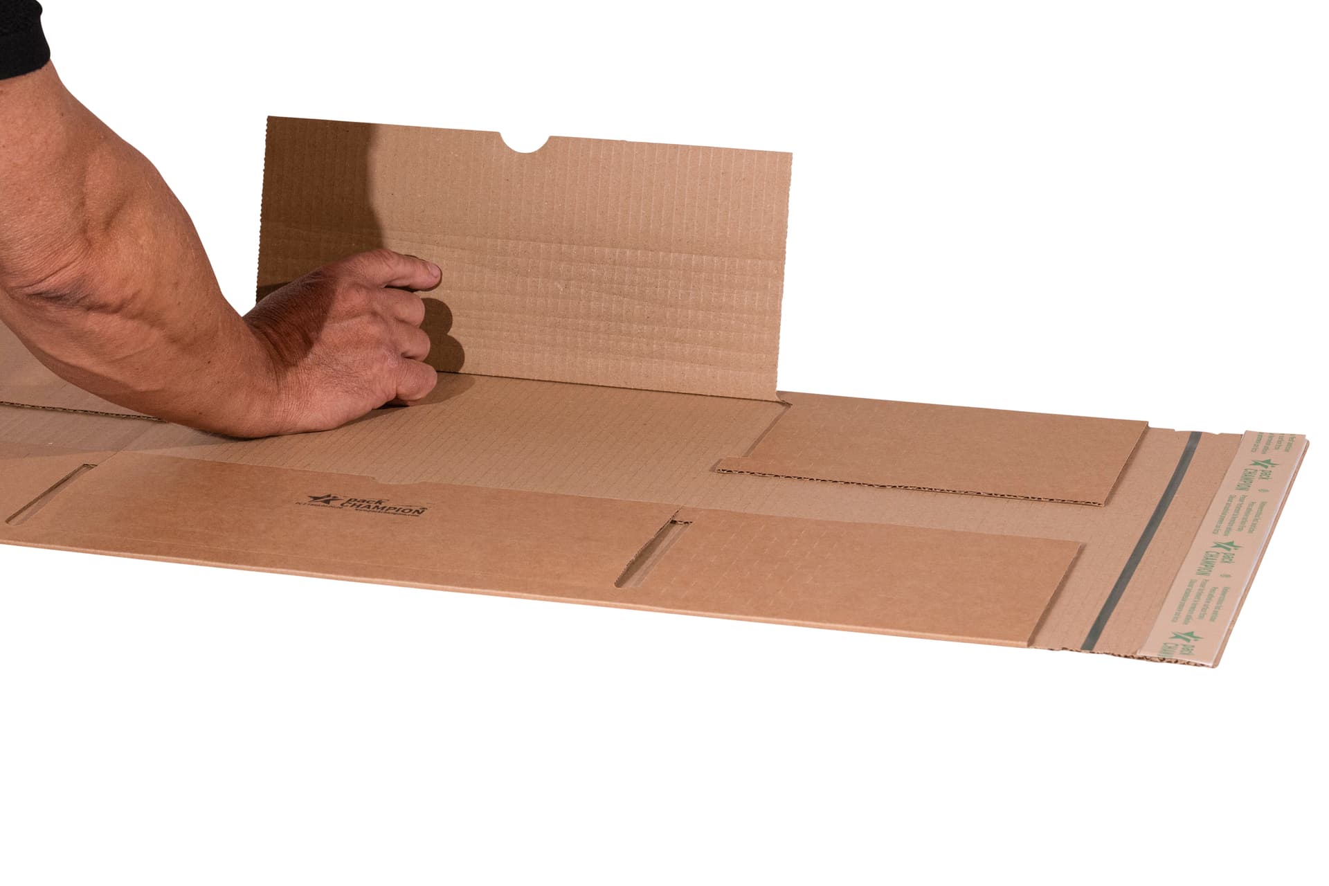 Wickelverpackung zentral
