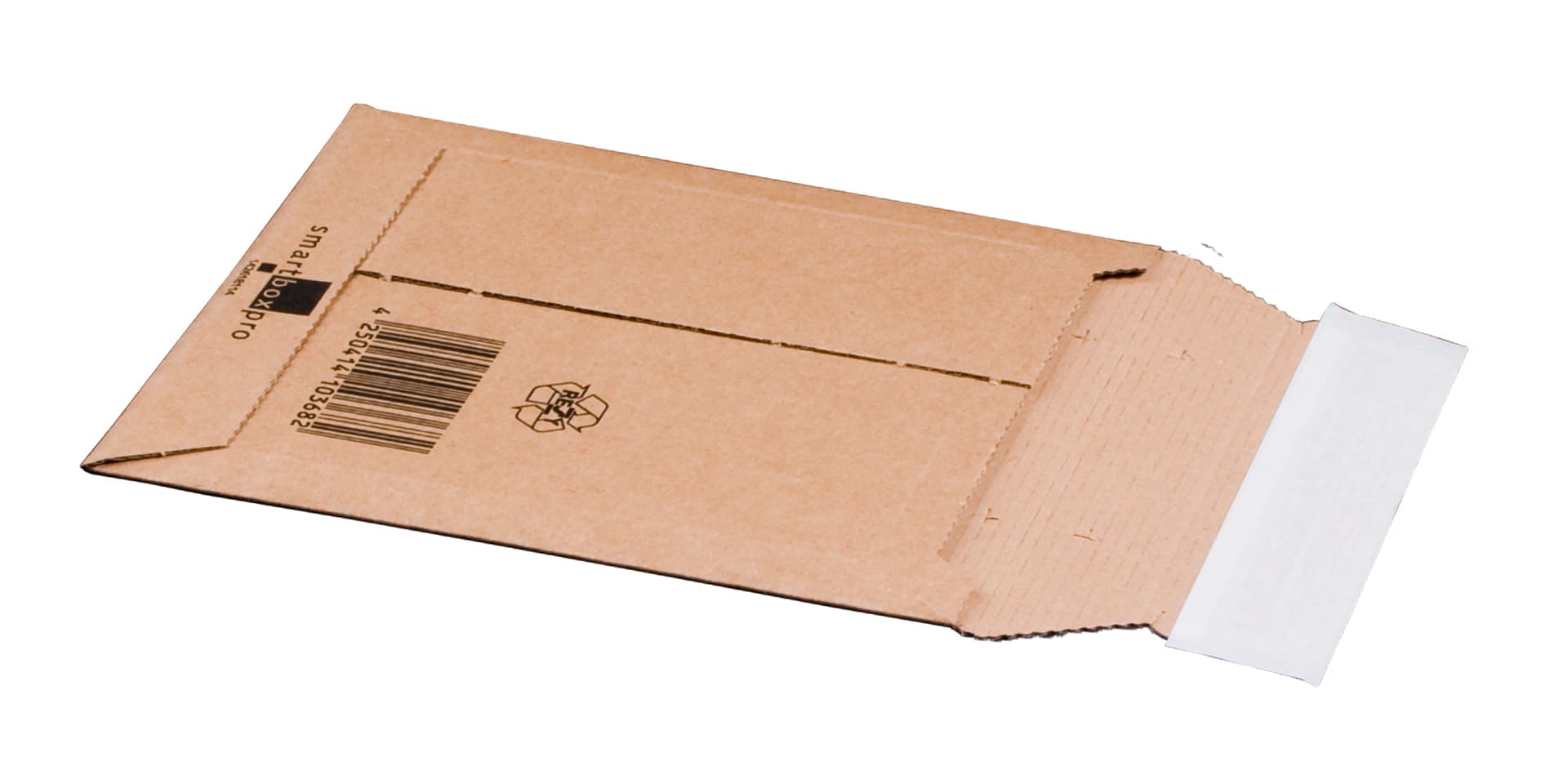 Versandtasche aus Wellpappe CD 1-wellig braun · 145 × 190 × 25 mm