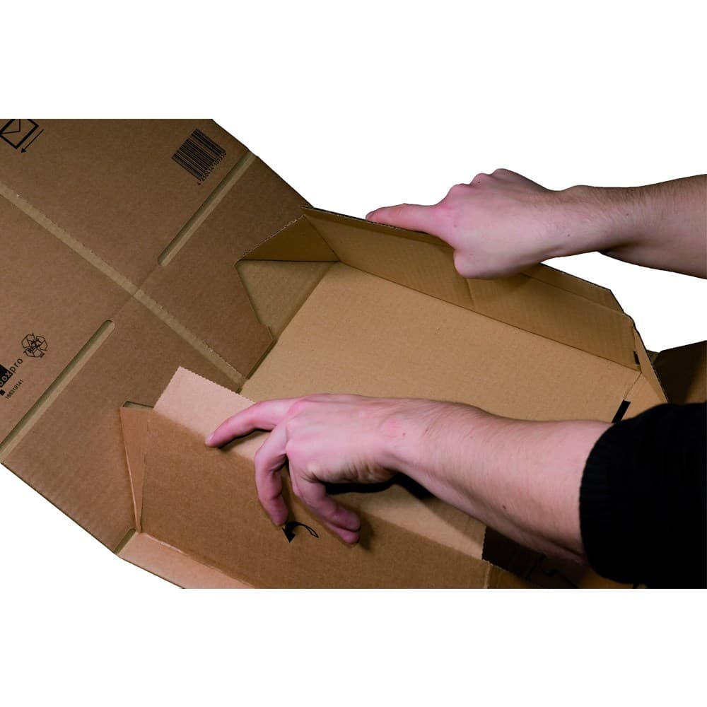 Packbox 1-wellig braun