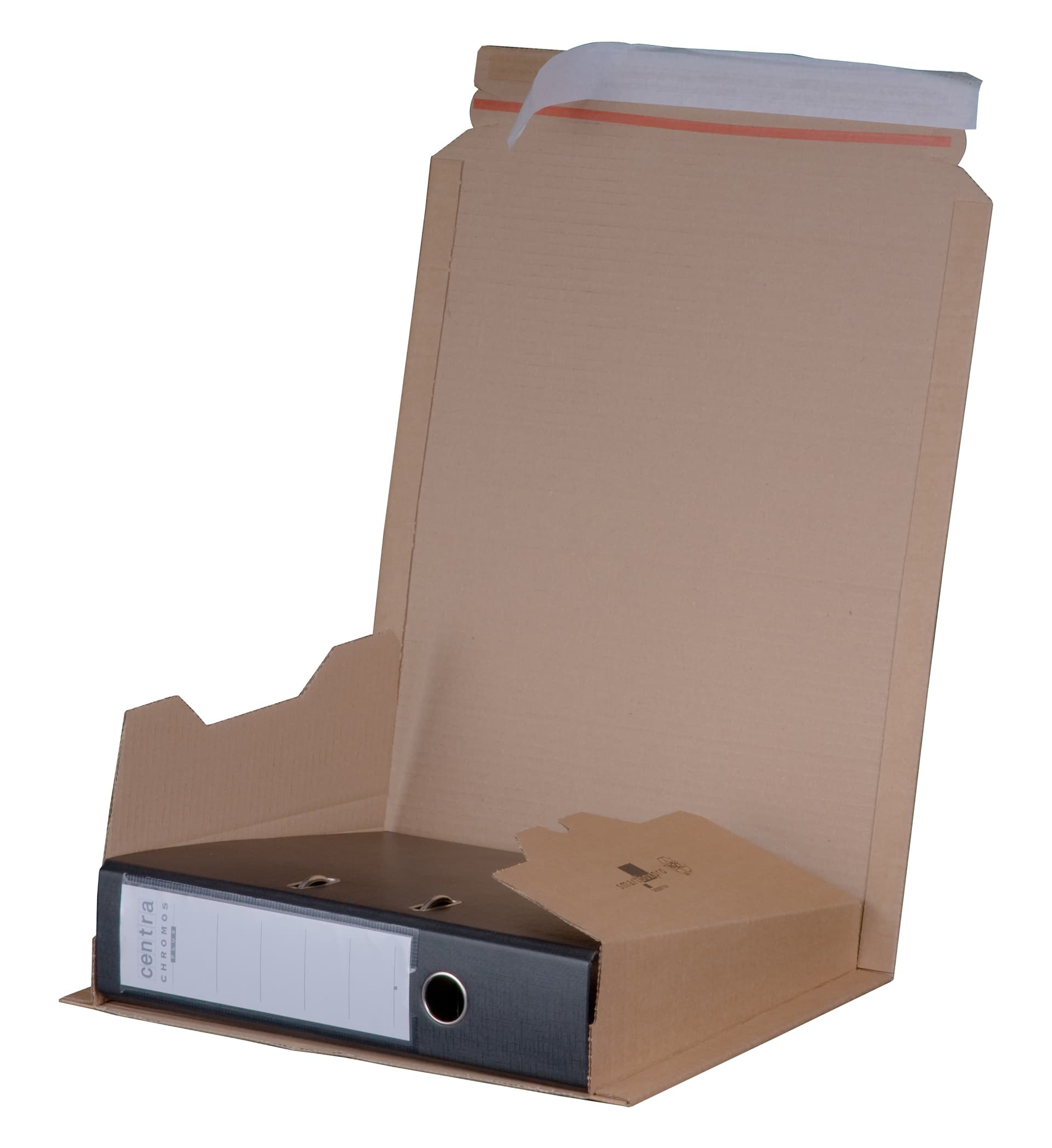 Ordnerversandverpackung 1-wellig braun
