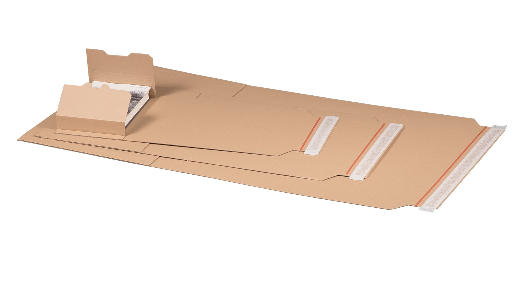 Universalverpackung 1-wellig braun · A4 · 312 × 250 × 70 mm