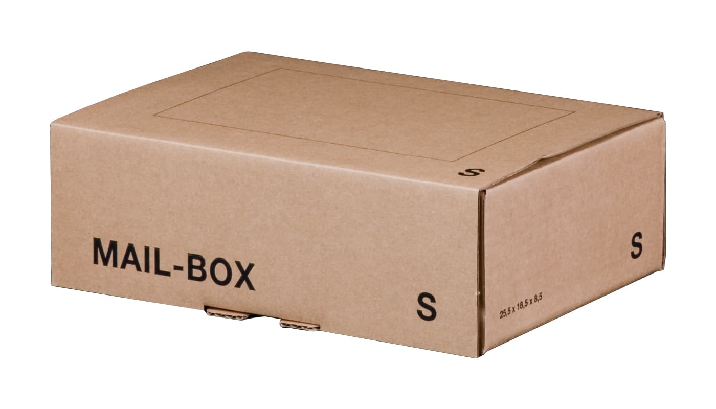 Mail-Box 1-wellig braun