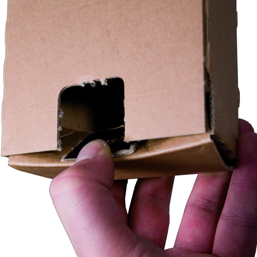 Trapez Versandverpackung 1-wellig braun · 1005 × 105 × 75 mm