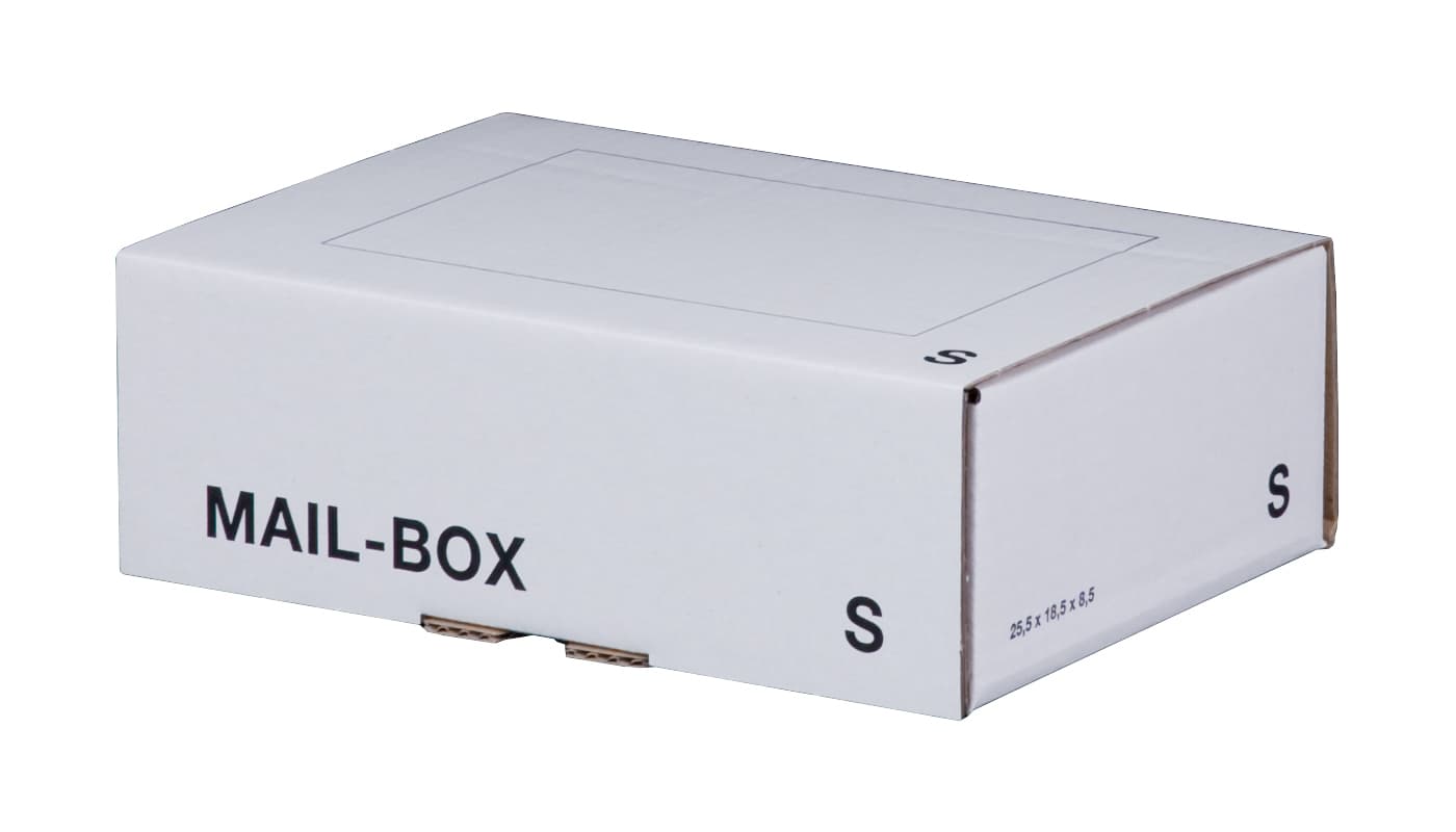 Mail-Box 1-wellig weiß