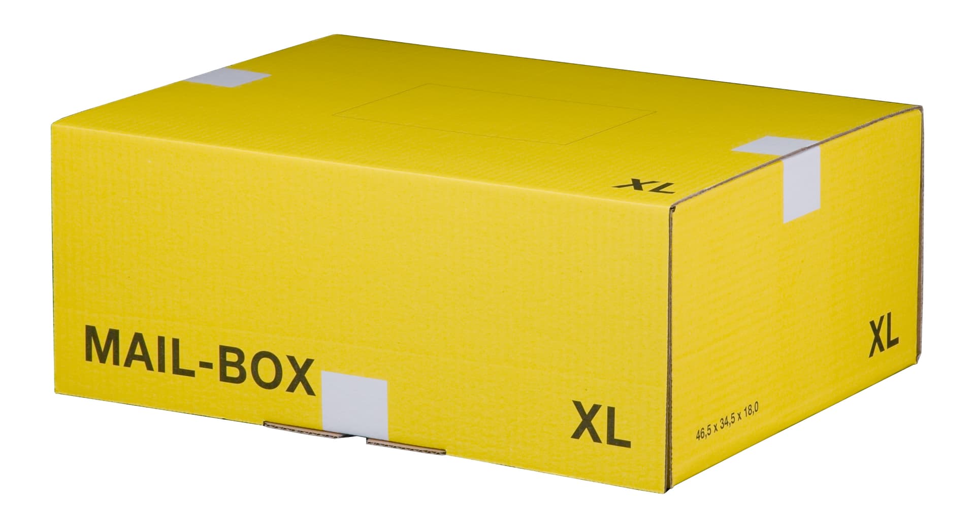 Mail-Box 1-wellig gelb