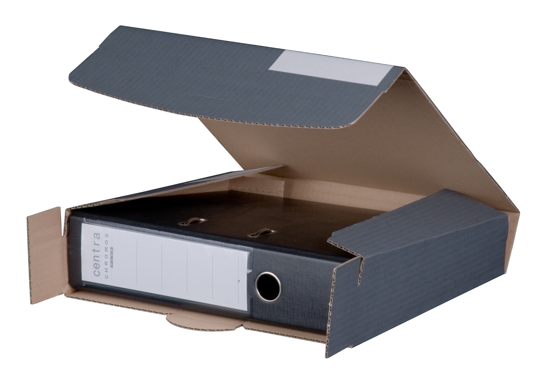Ordnerversandbox 50-80a 1-wellig anthrazit