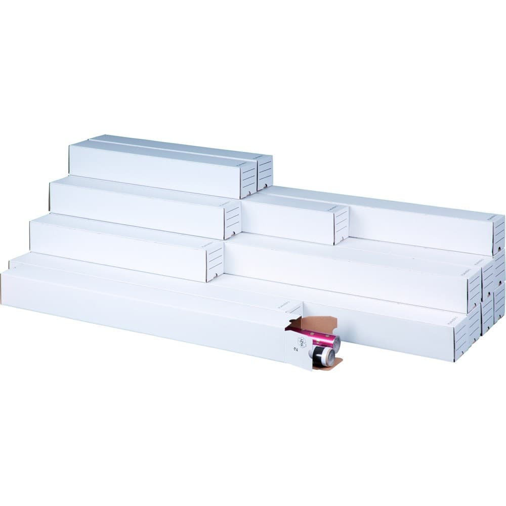 Planbox 1-wellig weiß · A0 · 1100 × 75 × 75 mm