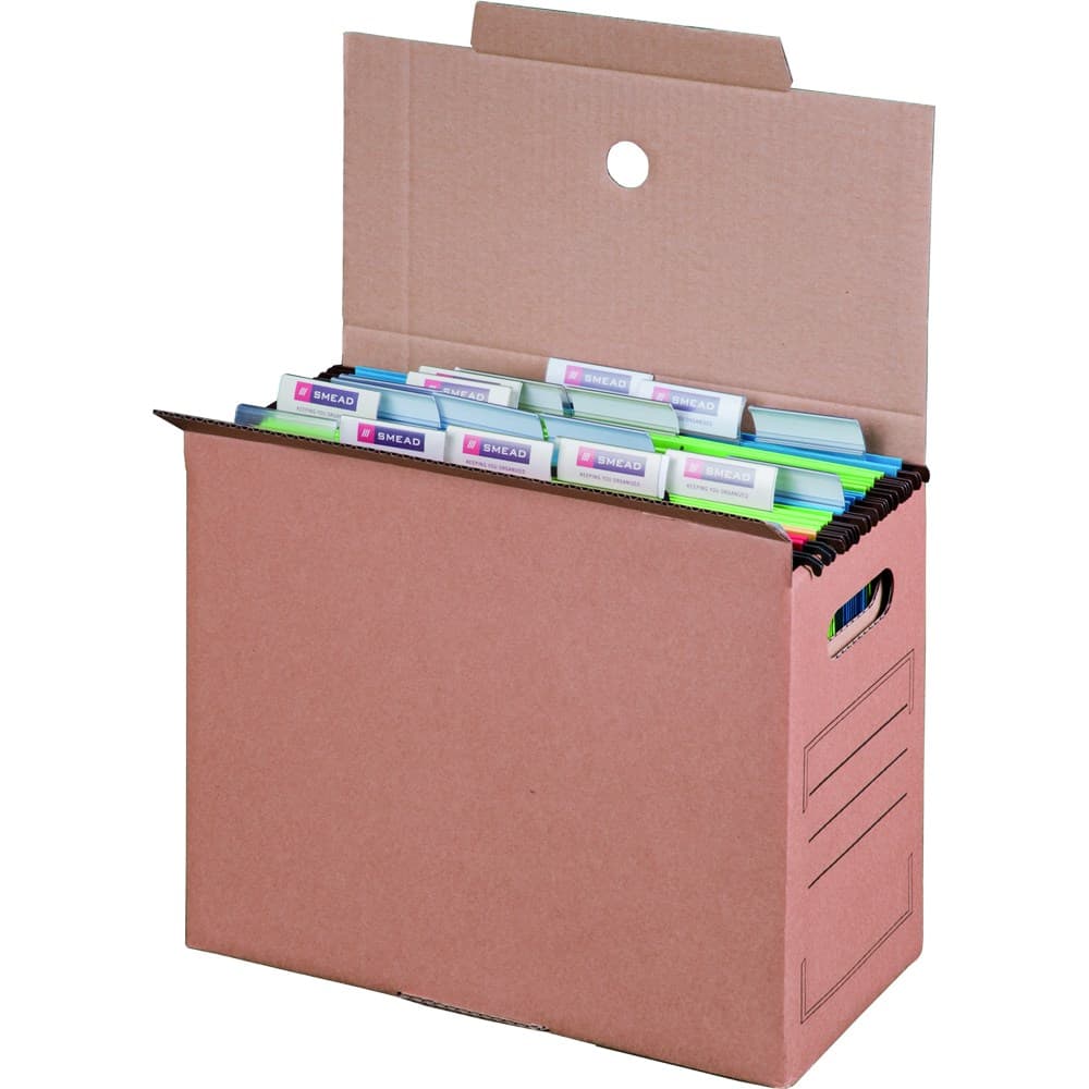 Archiv-Transportbox 1-wellig braun