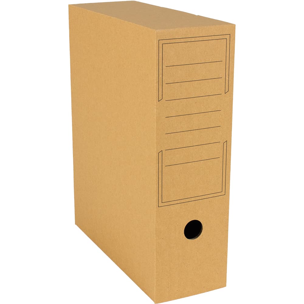 Archiv-Ablagebox 100 Select 1-wellig braun