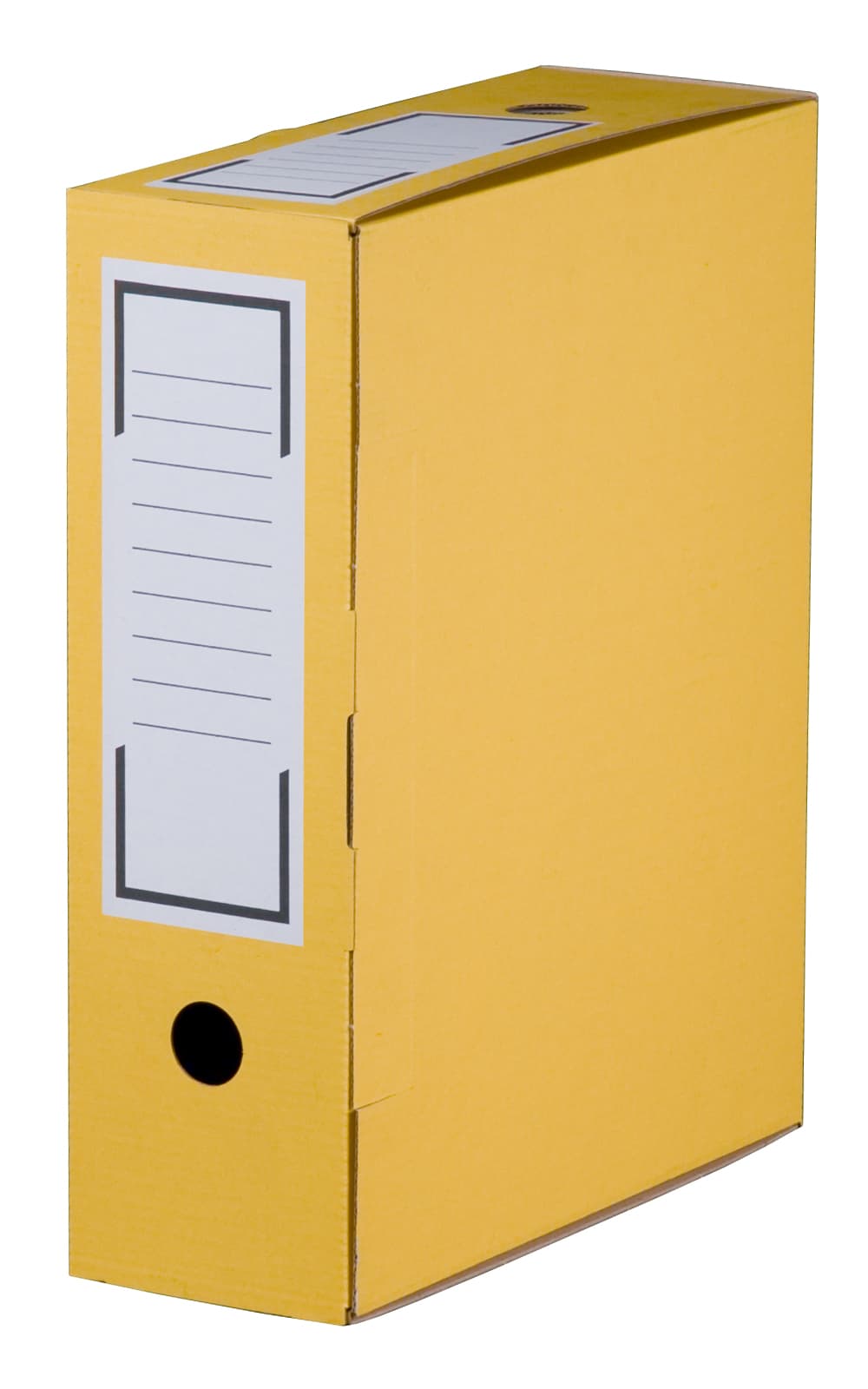 Archiv-Ablagebox 1-wellig gelb