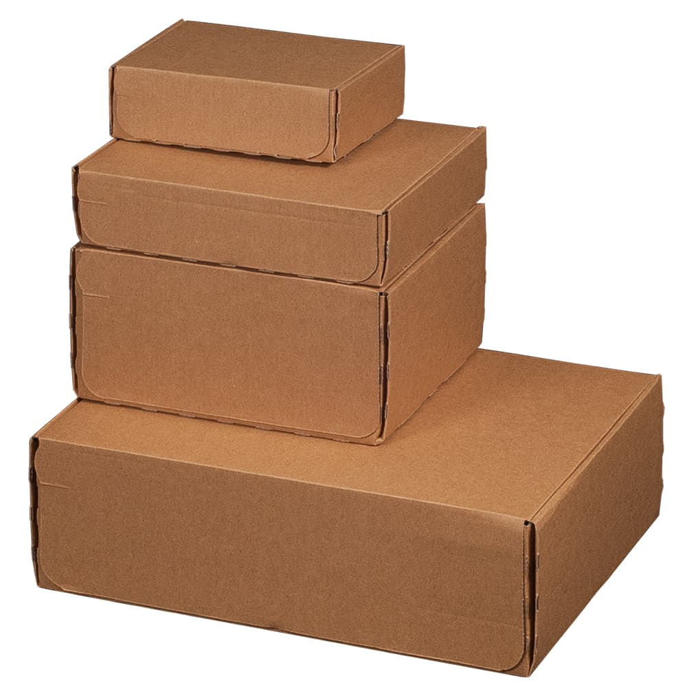 Modulbox 1-wellig braun · 192 × 155 × 91 mm