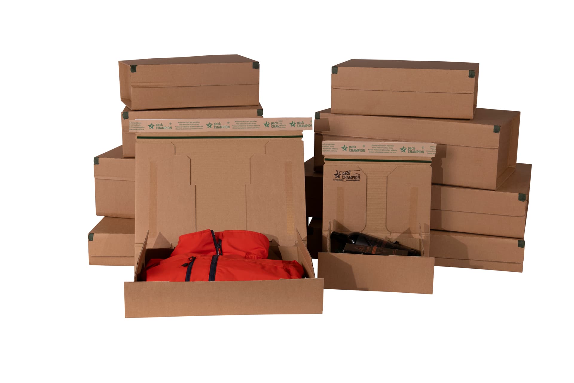 Postal shipping box