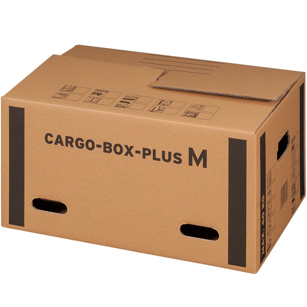CargoBox plus 2-wellig braun · 600 × 400 × 300 mm