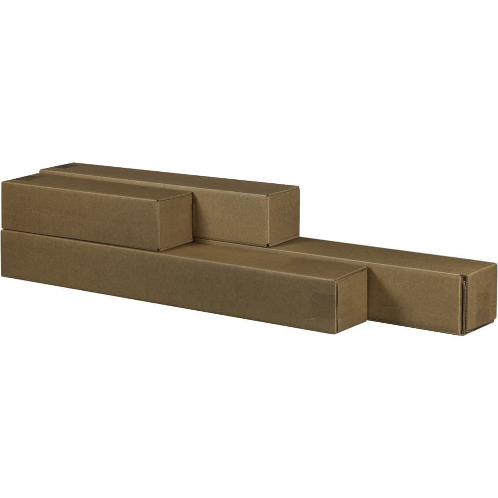 Versandhülse quadr. 1-wellig braun · 440 × 105 × 105 mm